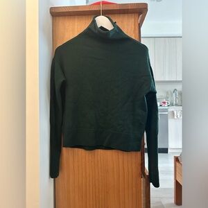 Wilfred Forest Green Wool Sweater Flaw